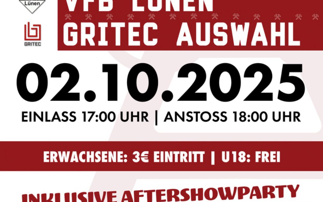 Gritec Auswahl vs. VfB Lünen vs. Ruhrpotthelden
